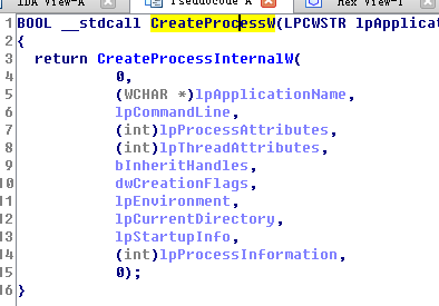 createprocess错误代码740_来自createprocess