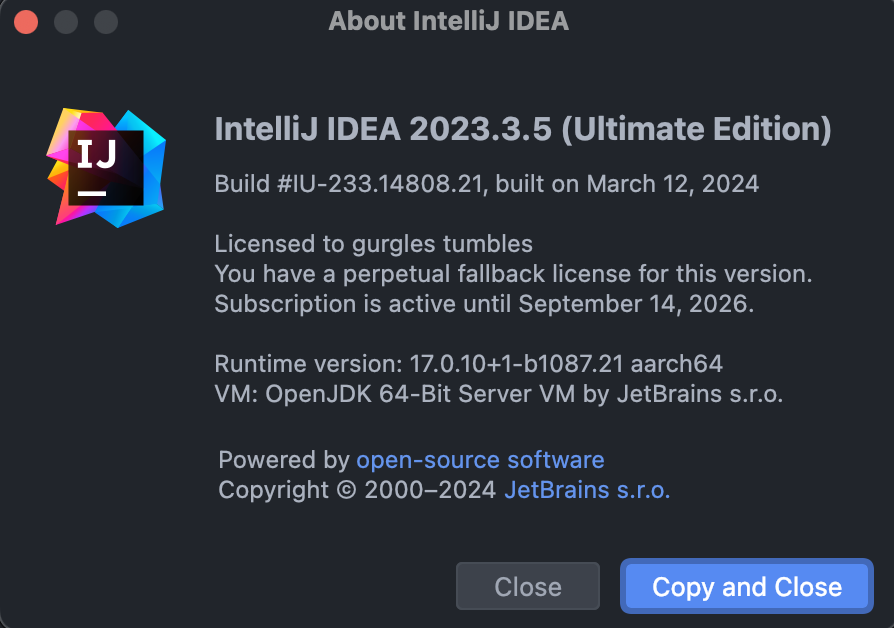 JetBrains激活码(IntelliJ IDEA 2023.3.5 最新激活成功教程工具 激活码 永久激活成功教程教程 全家桶 已更新)