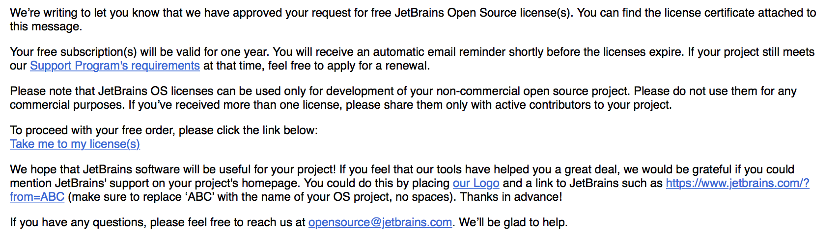 JetBrains激活码(怎么合理免费获得IDEA一年的使用权(可延长))