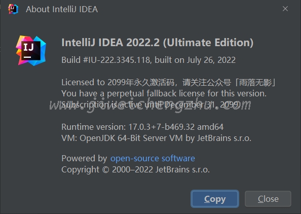 IntelliJ IDEA 2022.2 版本最新永久激活方法，亲测可用，也可以开启新UI了。_软件激活_积微成著