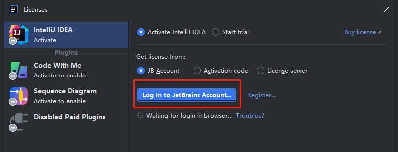JetBrains激活码(2023IDEA安装激活包含JetBrains付费插件解锁)