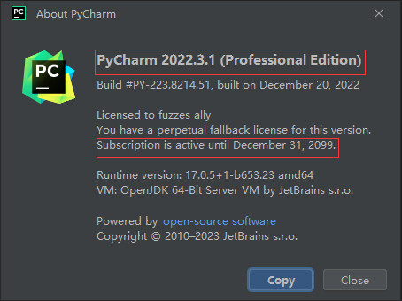JetBrains激活码(全网唯一，pycharm激活码2022最新！ mac pycharm2022.2 快速激活到2099年！)