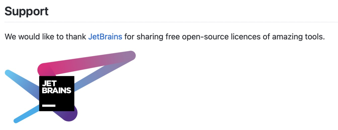JetBrains激活码(开源项目免费申请JetBrains全家桶License)