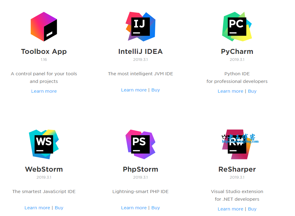 JetBrains 产品