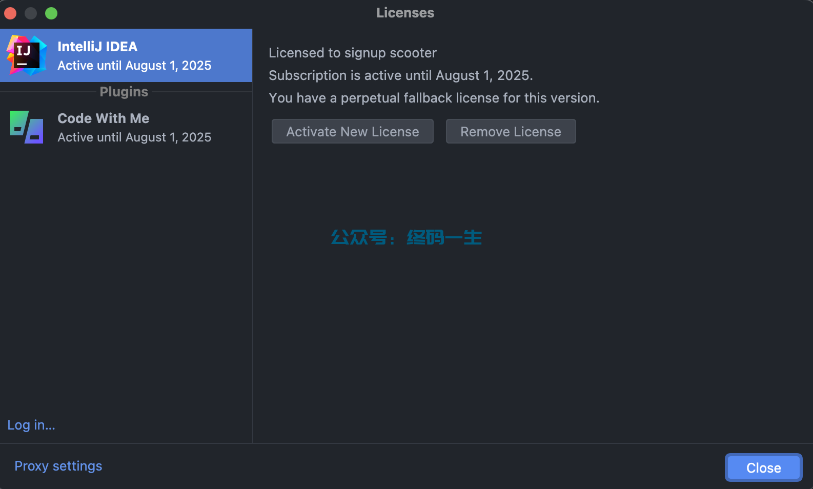 JetBrains激活码(IntelliJ IDEA 2023.1.3 激活成功教程教程 最新激活码 Mac永久激活 亲测)
