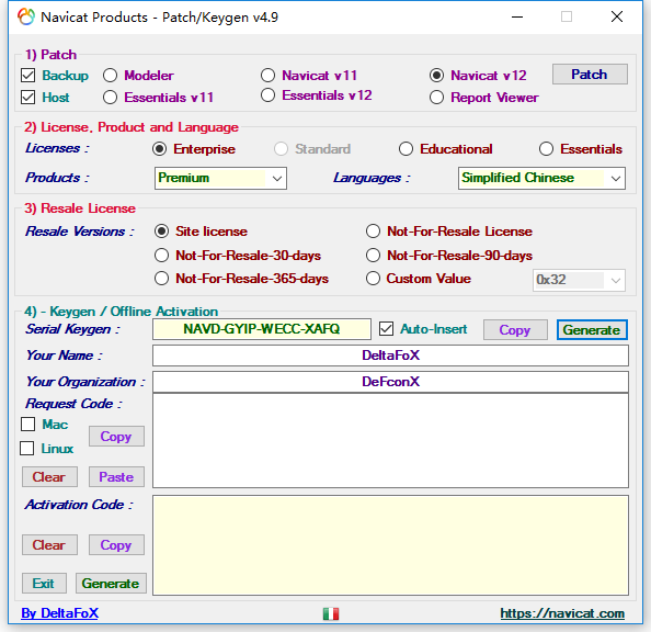 Navicat Premium 12.1.28激活(Navicat 12.1激活)