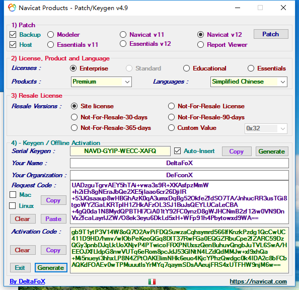 Navicat Premium 12.1.28激活(Navicat 12.1激活)