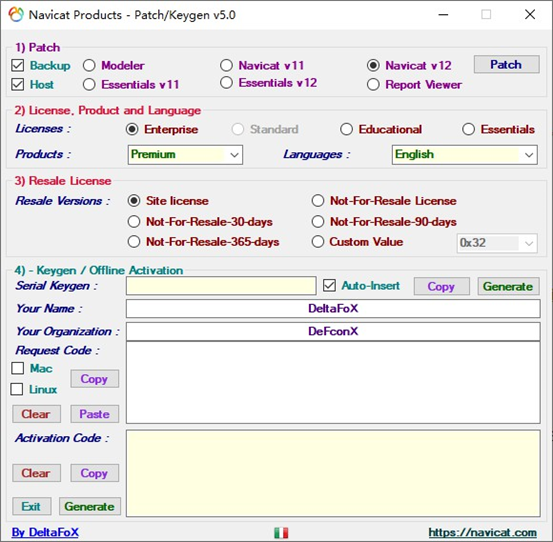 Navicat Premium 12.1.26激活(Navicate12激活教程(完整详细版))