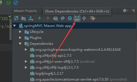 Intellij IDEA 中如何查看maven项目中所有jar包的依赖关系图「建议收藏」