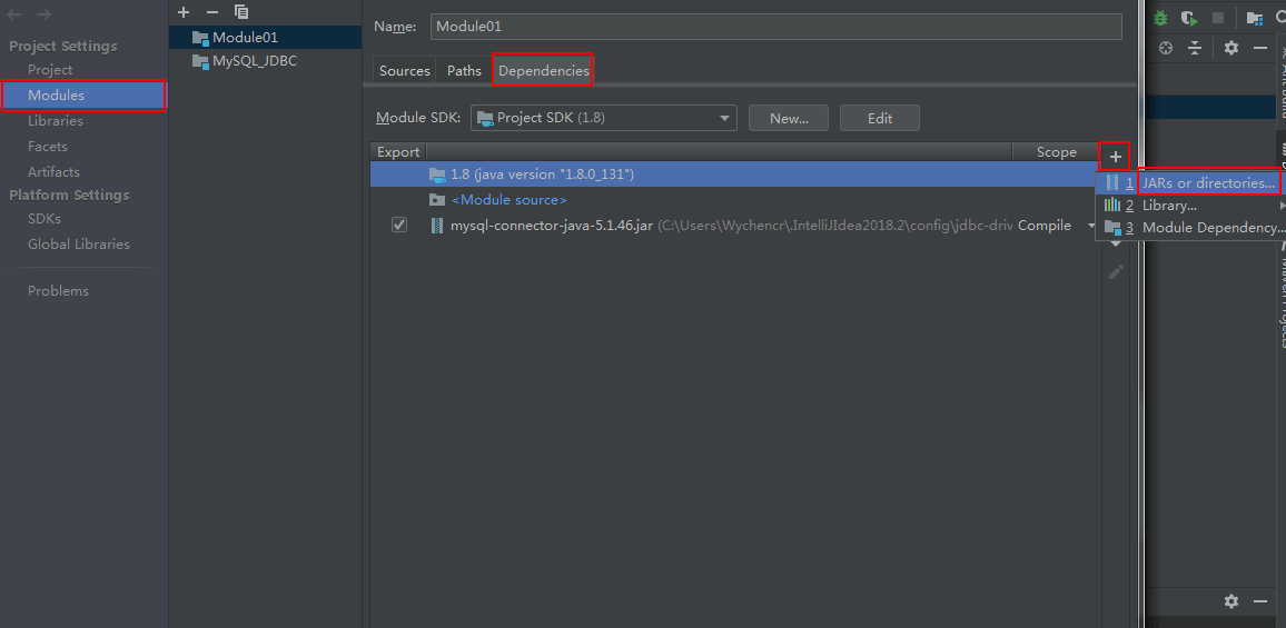 intellij idea连接数据库