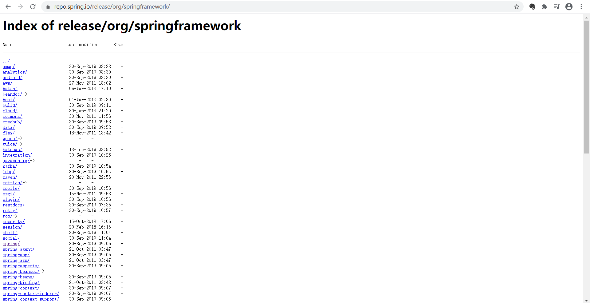 idea导入springframework