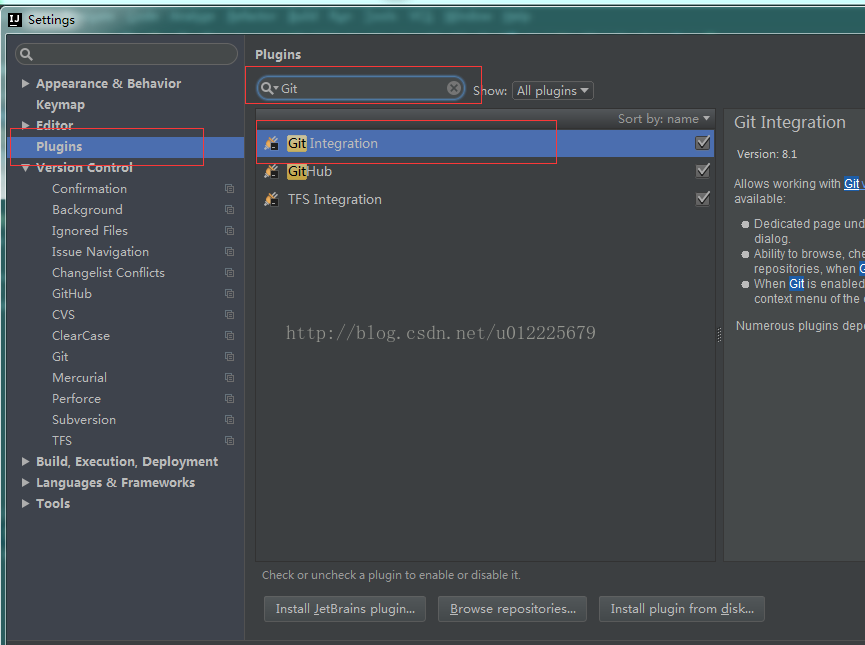 idea安装git插件