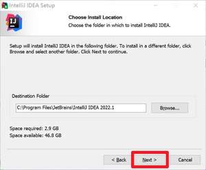 安装 IDEA 2024.1 版本