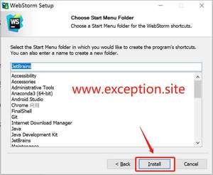 Webstorm 2024.1.2 安装第三步
